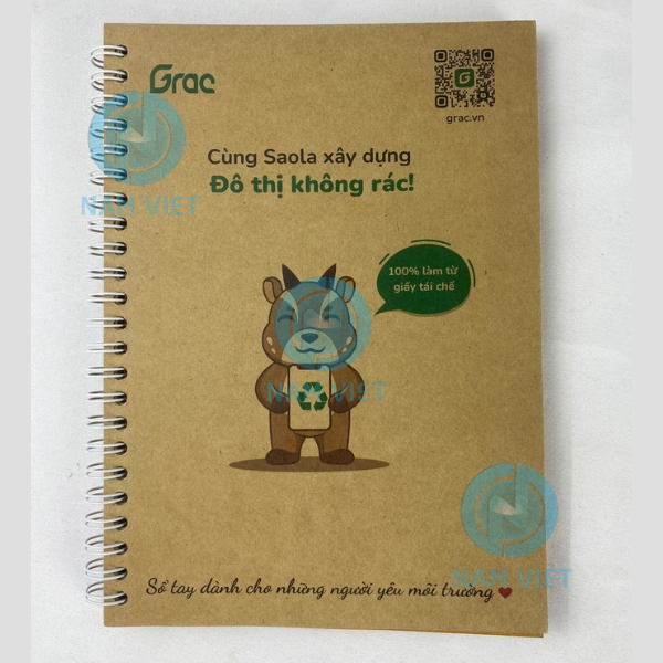 In sổ tay gáy lò xo TP HCM