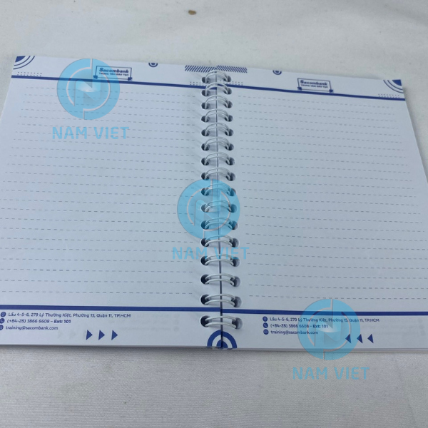 In sổ tay đóng gáy lò xo